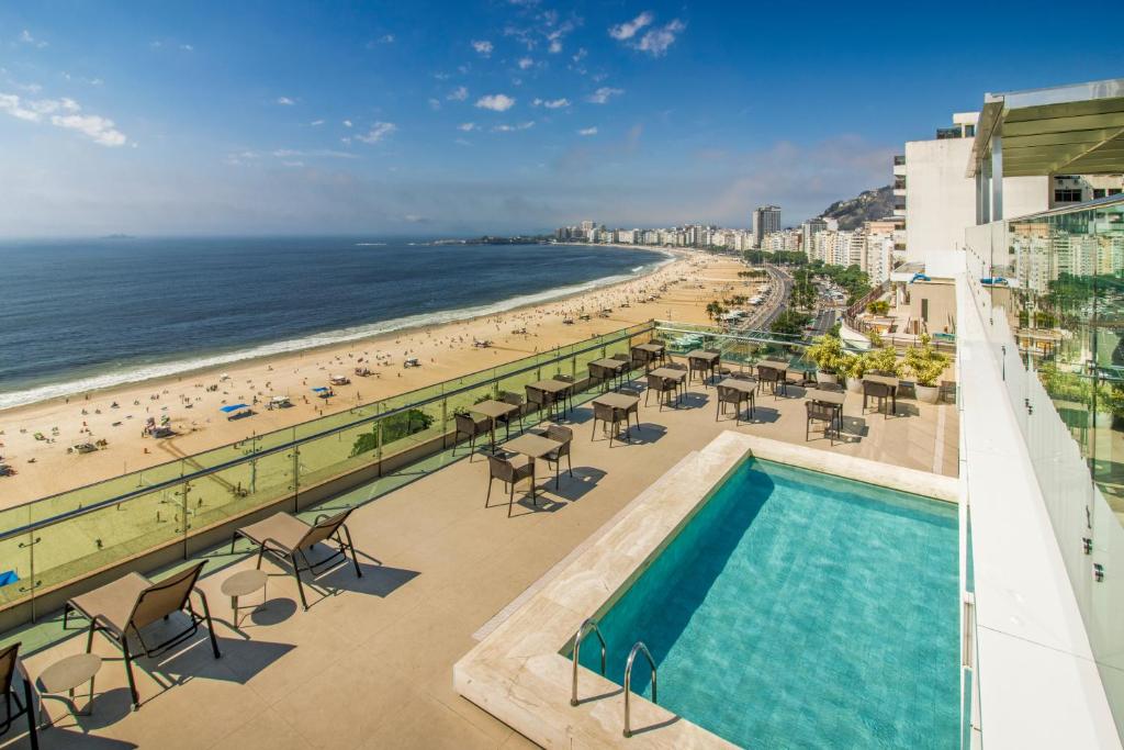 Hotel Arena Copacabana con vistas a la playa de Río de Janeiro para el Carnaval