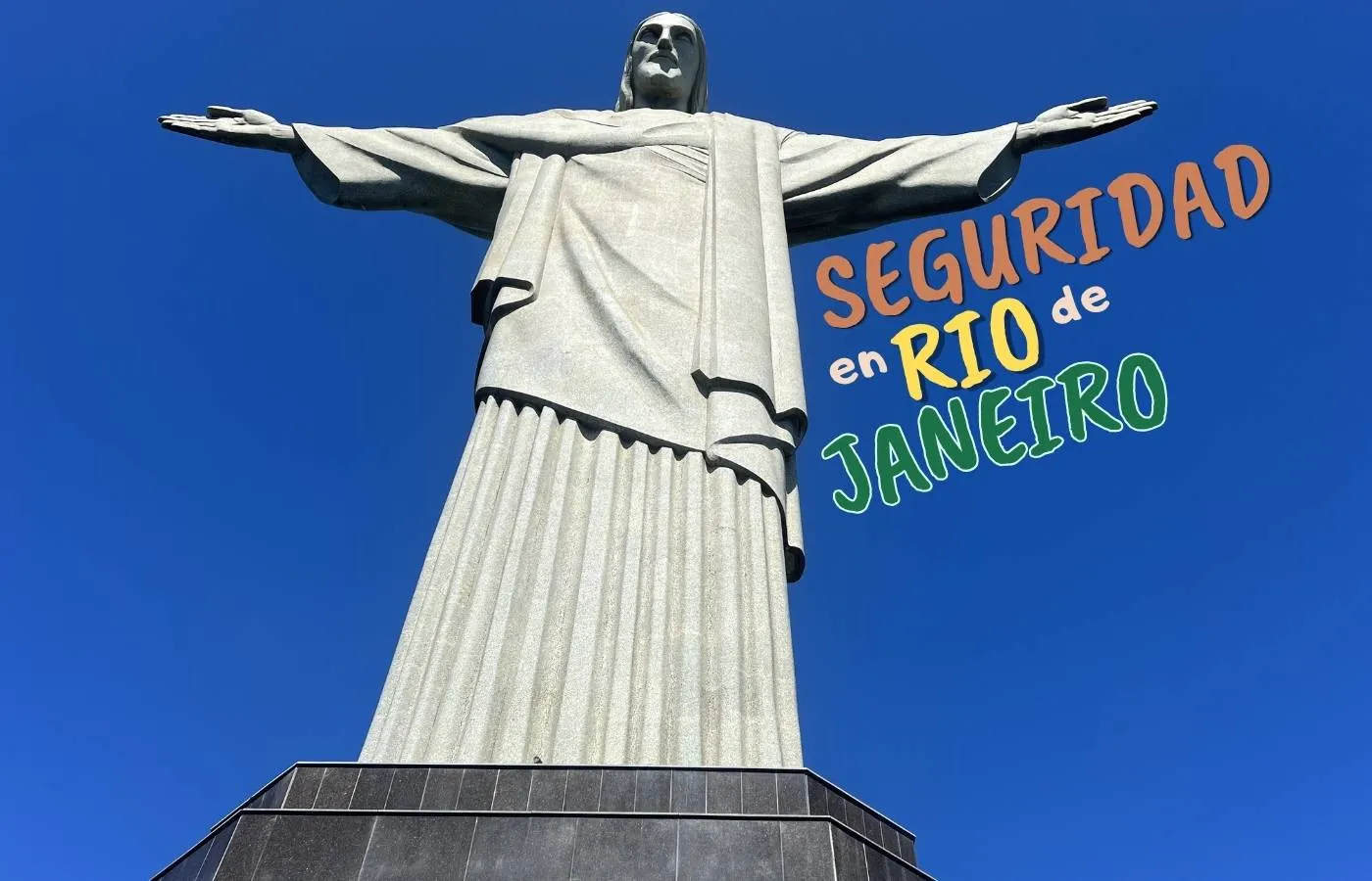 Estatua del Cristo Redentor en el Corcovado, icono de Río de Janeiro.