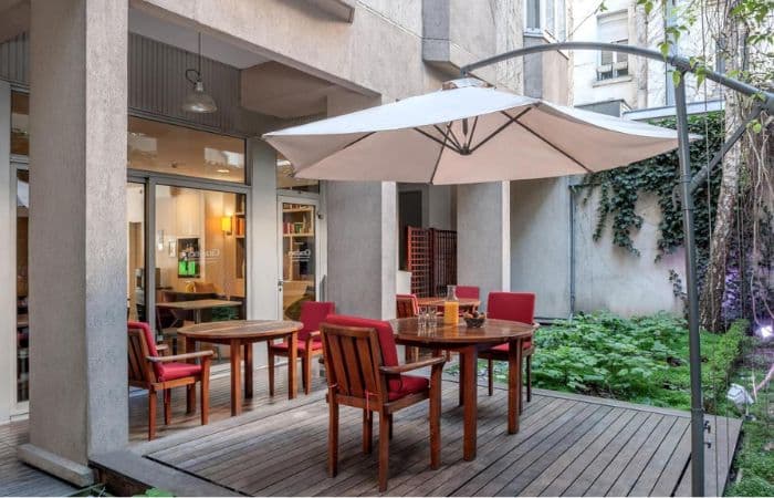 Hotel Citadines terraza