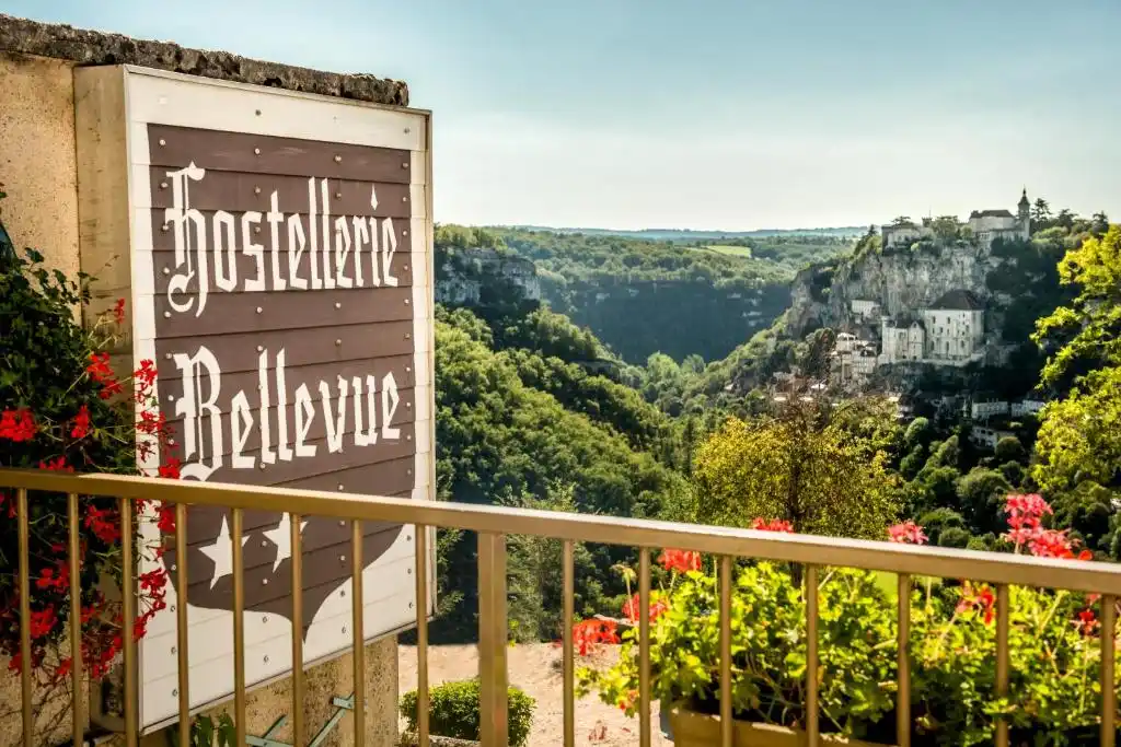 Hostellerie Bellevue, hotel acogedor con encanto cerca de Rocamadour