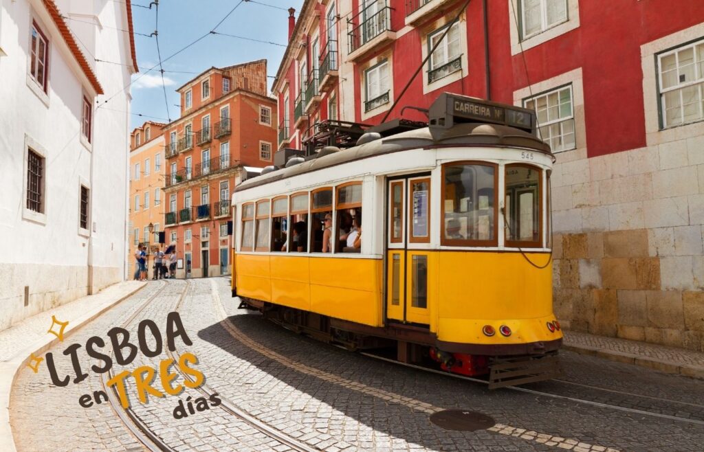 Itinerario de 3 días en Lisboa con monumentos y barrios históricos