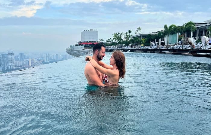 marina bay sands piscina