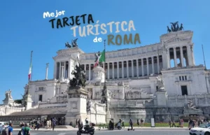 Monumento Vittorio Emanuele II, Roma. Mejor Tarjeta Turística.