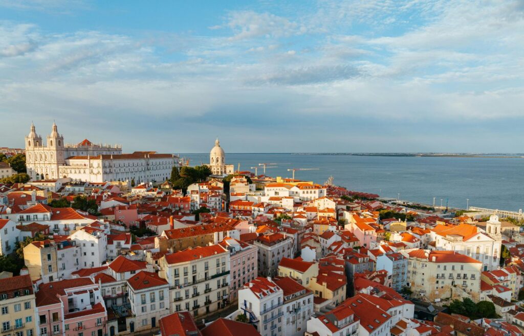 Mirador de Santa Luzia en Lisboa