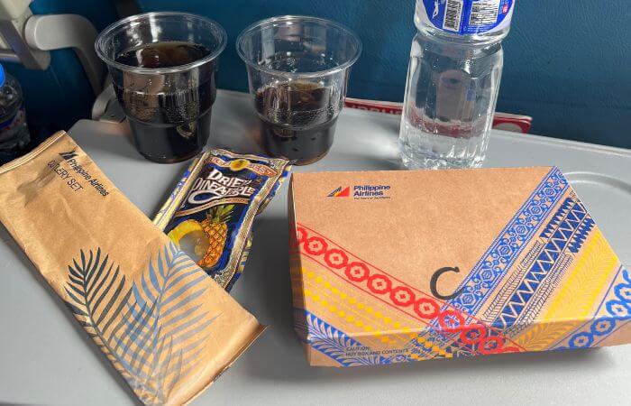 Amenities vuelo Filipinas