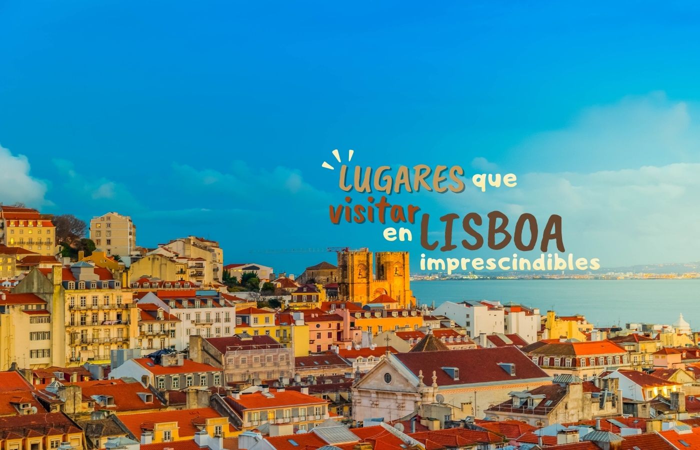 Vista panorámica de Lisboa desde un mirador