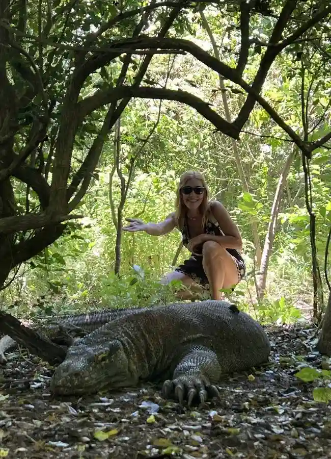 ver dragon de komodo en libertad